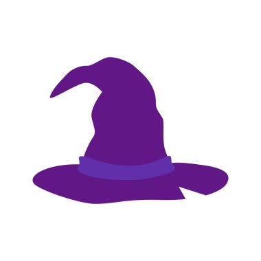 Beyaz arka plan üzerinde izole Sihirbazı şapka