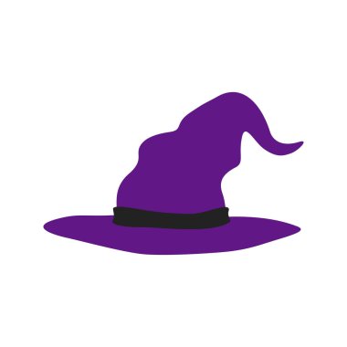 Beyaz arka plan üzerinde izole Sihirbazı şapka