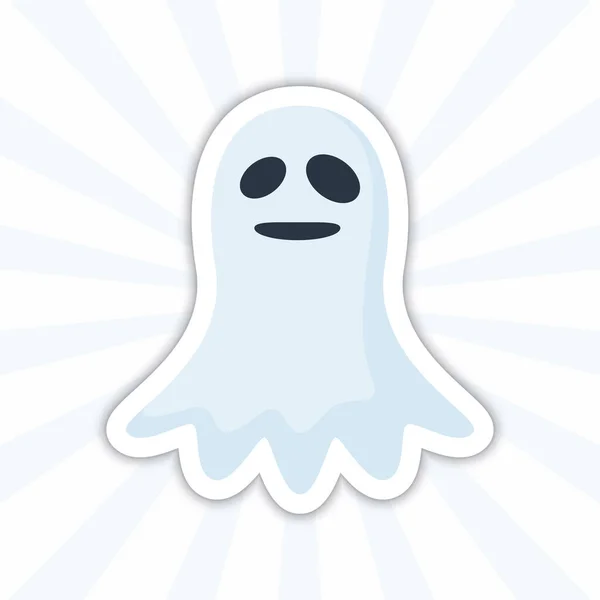 Note Sticker Ghost Vector —  Vetores de Stock