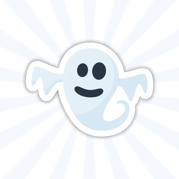 Note Sticker Ghost Vector — Vector de stock