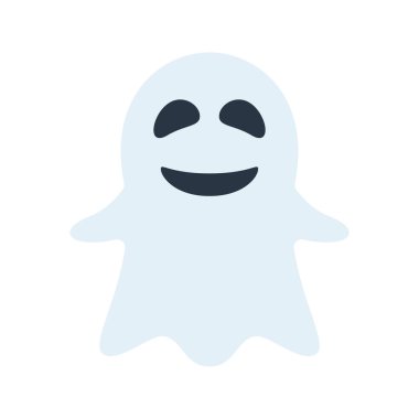 Whisper Ghost isolated on white background