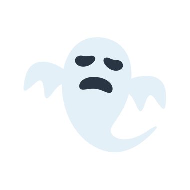 Whisper Ghost isolated on white background