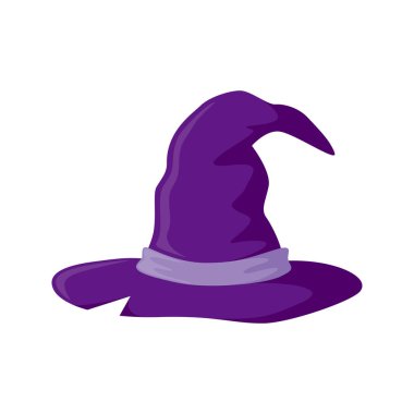 Beyaz arka plan üzerinde izole Sihirbazı şapka