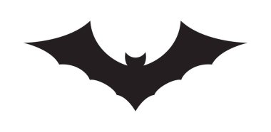 Beyaz arka plan üzerinde izole bat