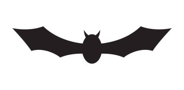 Beyaz arka plan üzerinde izole bat