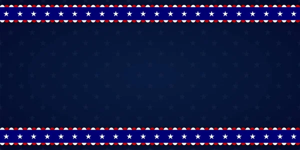 American Flag Background Any Event — 图库矢量图片