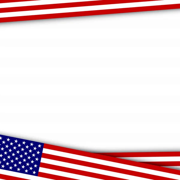 American Flag Background Any Event — Stock Vector