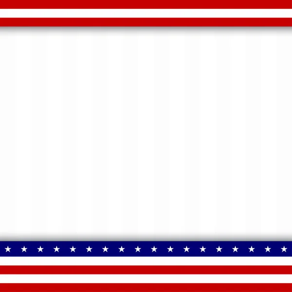 American Flag Background Any Event — Stockvektor