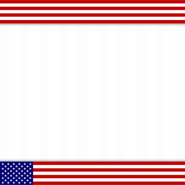 American Flag Background Any Event — Vetor de Stock