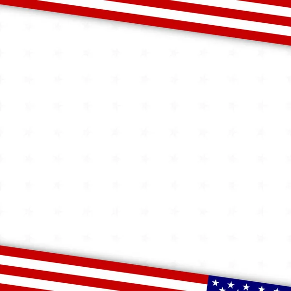 American Flag Background Any Event — 스톡 벡터