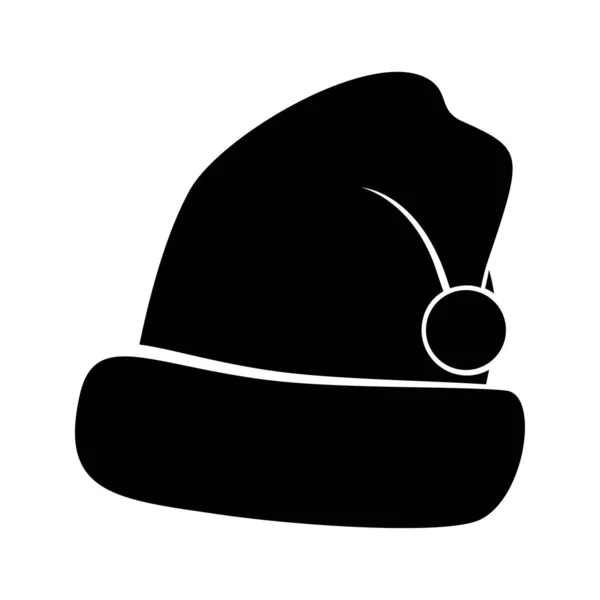 孤立的圣诞老人帽 — 图库矢量图片