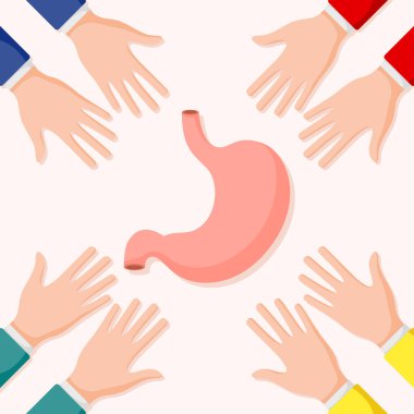 Midenle el hareketlerin.