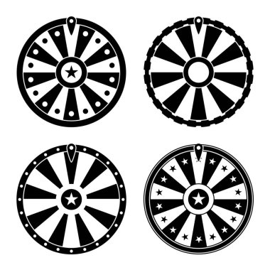 Fortune Wheel isolated on white background