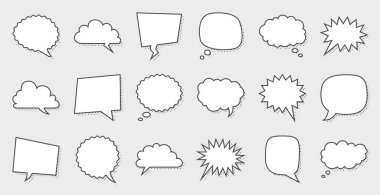 Konuşma baloncukları dizisi