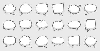 Konuşma baloncukları dizisi