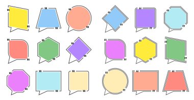 Beyaz arkaplandaki kutu çerçevesinden alıntı yap