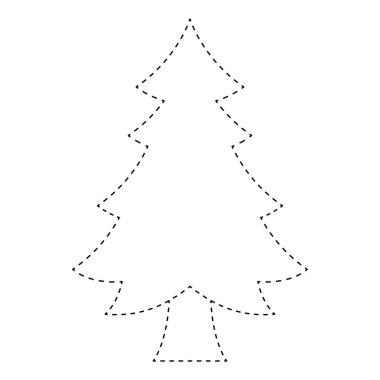 Çocuklar için Noel Ağacı izleme çizelgesi