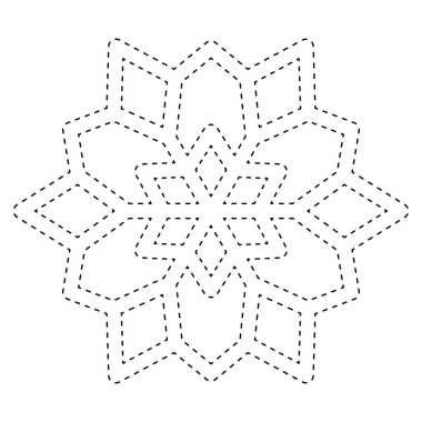 Çocuklar için kar tanesi izleme programı