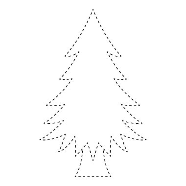 Çocuklar için Noel Ağacı izleme çizelgesi