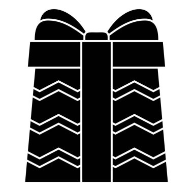 hediye kutusu beyaz arkaplanda izole edildi