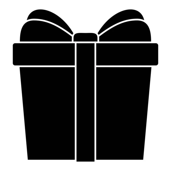 Коробка Подарка Изолированы Белом Фоне — стоковый вектор