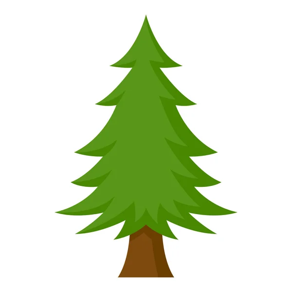 Árvore Natal Isolada Fundo Branco —  Vetores de Stock