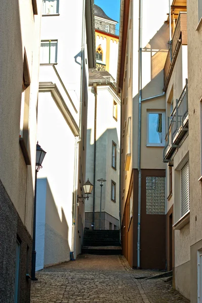 Narrow street in Deutschland — Stock Photo, Image