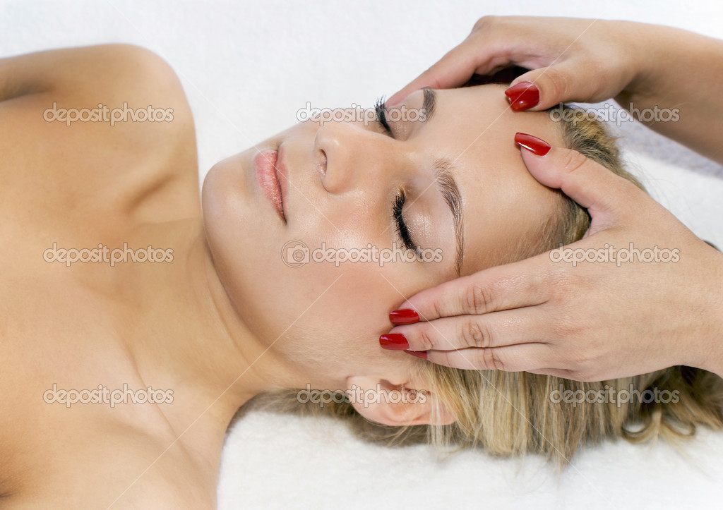 woman in massage