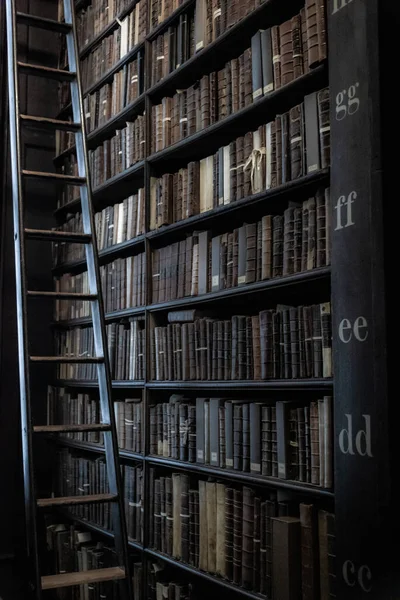 Dublin Ireland December 2018 Long Room Trinity College Library Home — Stock Photo, Image