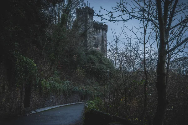 Kilkenny Ireland December 2018 Pathway Kilkenny Castle River Nore Wonderful — Stock Photo, Image