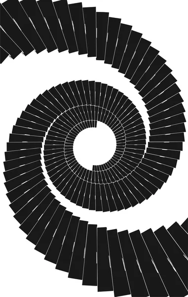 Vector de escalera de curva Helix — Vector de stock