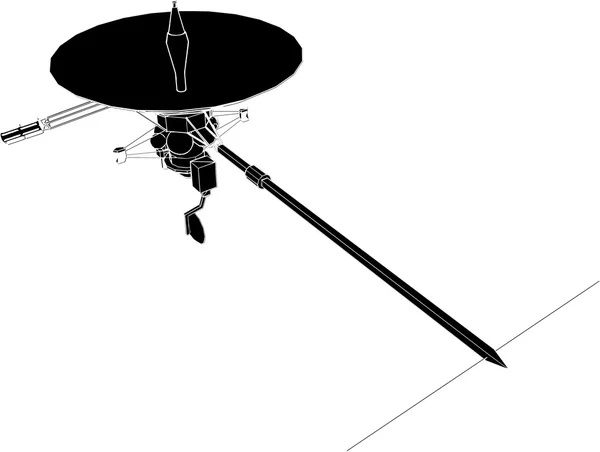 Супутникове вектор — стоковий вектор