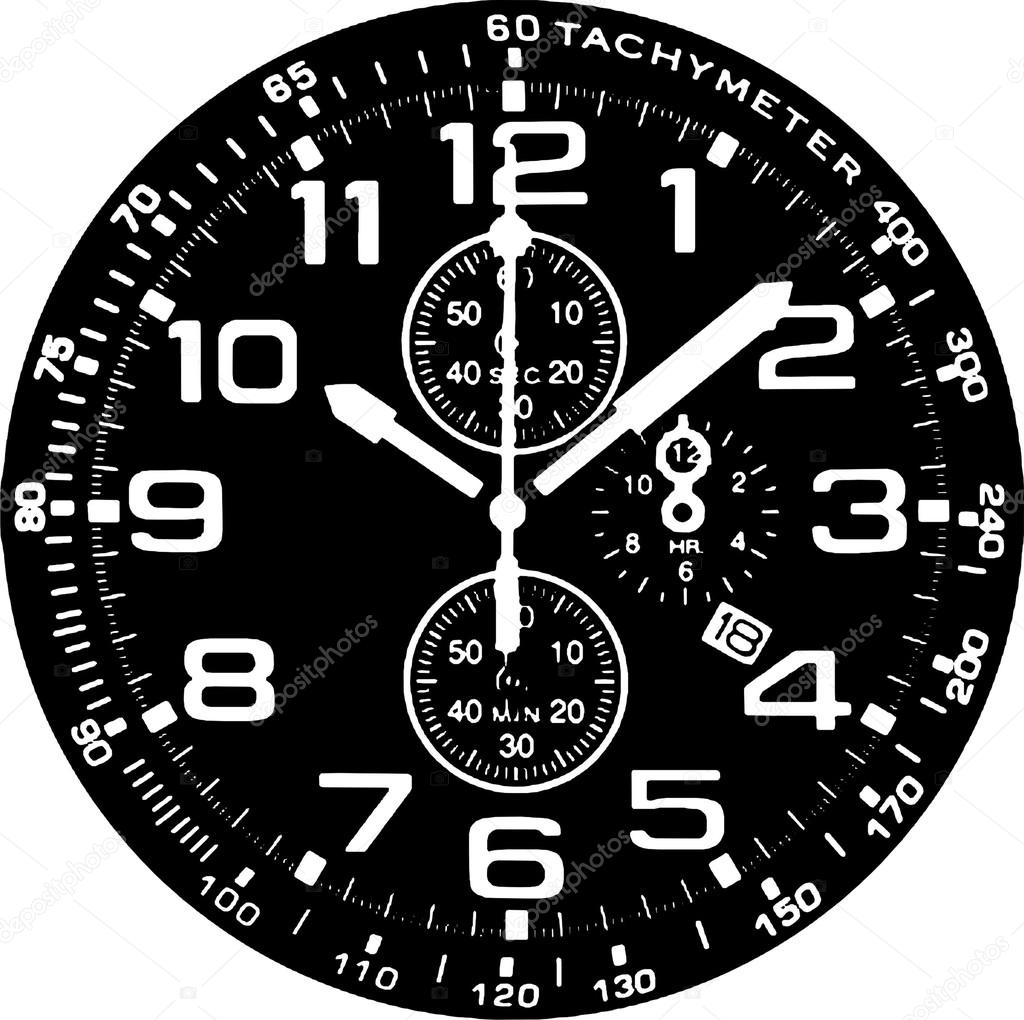 Clock Watch Vector