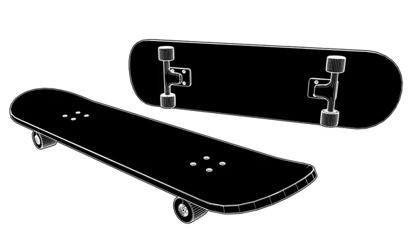 Vecteur de skateboard — Image vectorielle