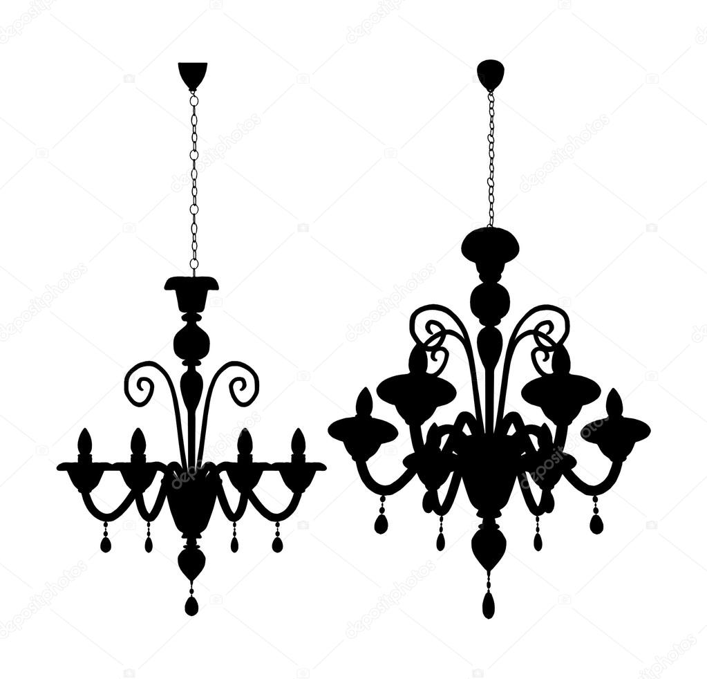 Luster Chandelier Vector