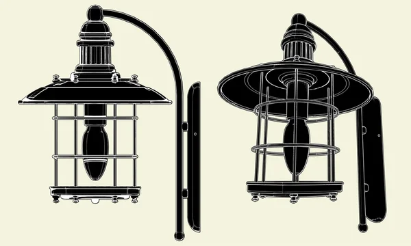 Lamp Vector 02 — Stockvector