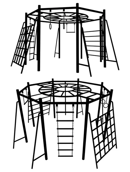 Kinderspielplatz Vektor 05 — Stockvektor