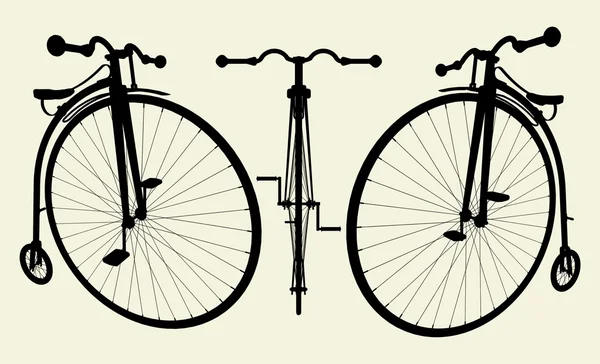 Vector de bicicleta Penny-Farthing 02 — Archivo Imágenes Vectoriales