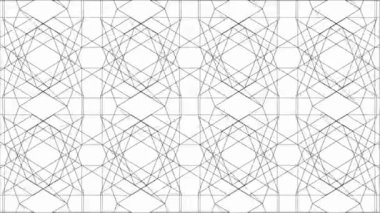 örümcek net çizgiler kaleidoscope animasyon dans