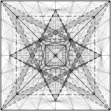 küp ve piramit onun altı taraf vektör oluşturma