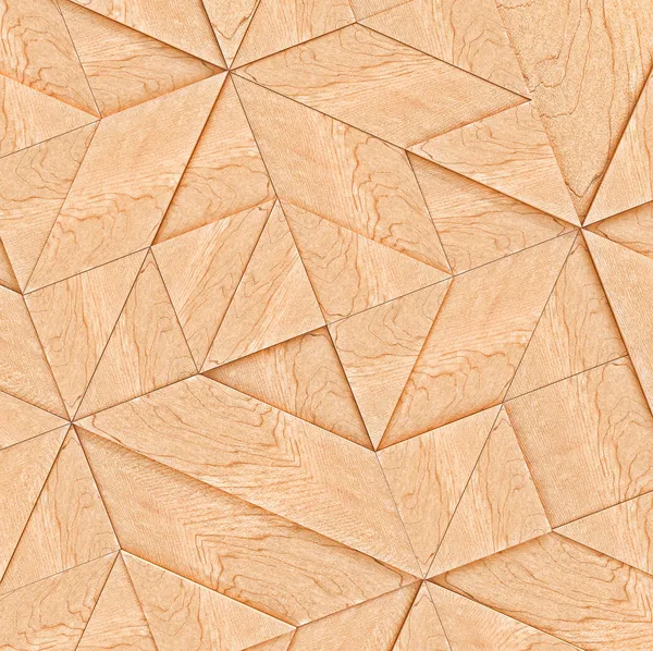 Textura de rayas de madera abstracta de parquet de tangram — Foto de Stock