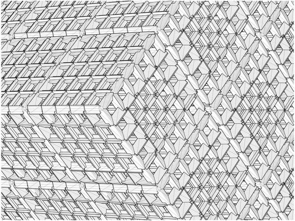 Construcciones abstractas Estructura Vector — Archivo Imágenes Vectoriales