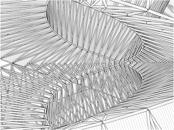 抽象结构施工矢量 — 图库矢量图片