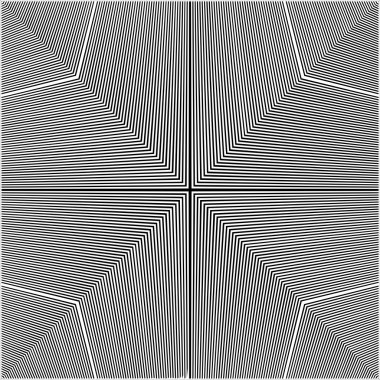 süs kesintisiz çizgili desen vektör