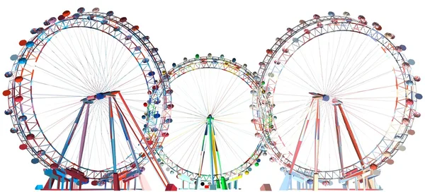 Carousel alan vektör