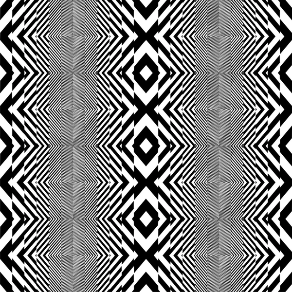 Black And White Pattern Vector — Stock Vector