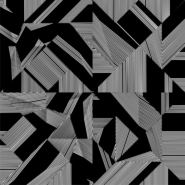 Vector de patrón blanco y negro — Vector de stock