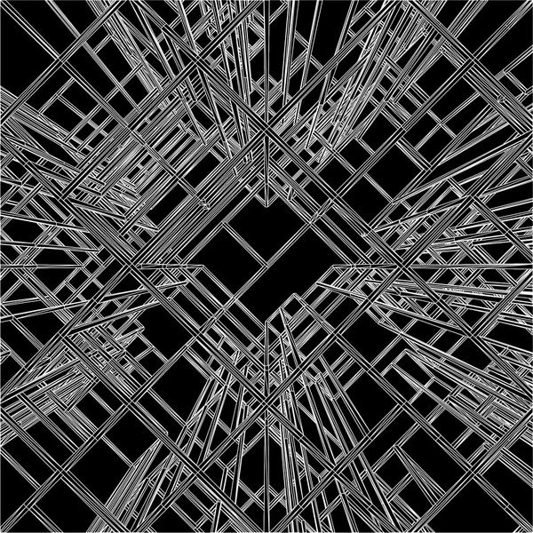 Structure de construction abstraite vecteur — Image vectorielle