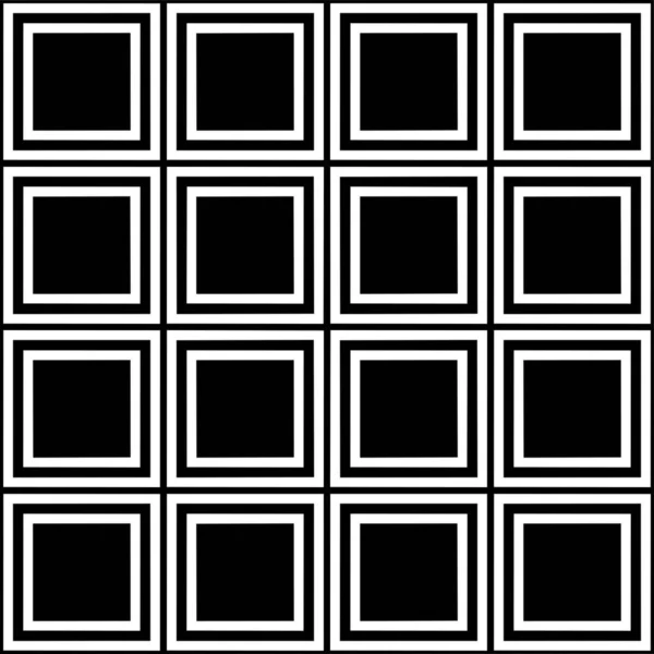 Black White Pattern Vector — Stock Vector