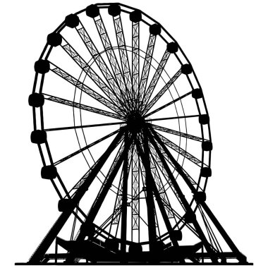 Atlıkarınca Siluet Vektörü 57. Beyaz Arkaplanda İzole Edilmiş Atlıkarıncanın Vektör İllüstrasyonu.